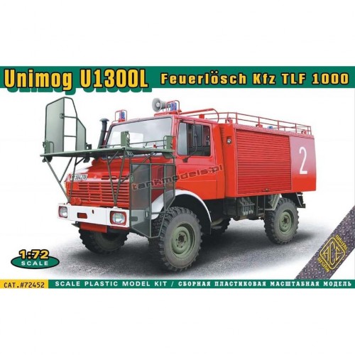 Unimog U 1300L Feuerlösch Kfz TLF 1000 - ACE 72452