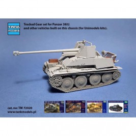 Tank Models 72022 - Tracked Gear set for Panzer 38(t) Ausf. C (for Unimodels) - TM72020 - hobby store Tank Models