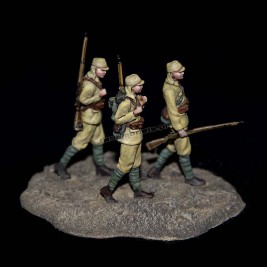 Japanese infantry soldiers in march - White Stork F72011