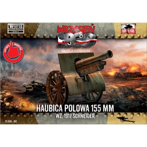 155 mm wz.1917 Schneider Polska haubica polowa - First To Fight PL1939-82