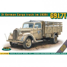 Ford G917T 3t Metal Cab German Cargo truck (m.1939) - ACE 72580