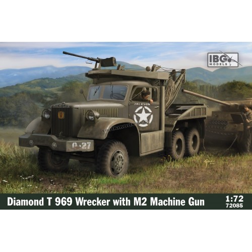 Diamond T 969 Wrecker with M2 Machine gun - IBG 72085