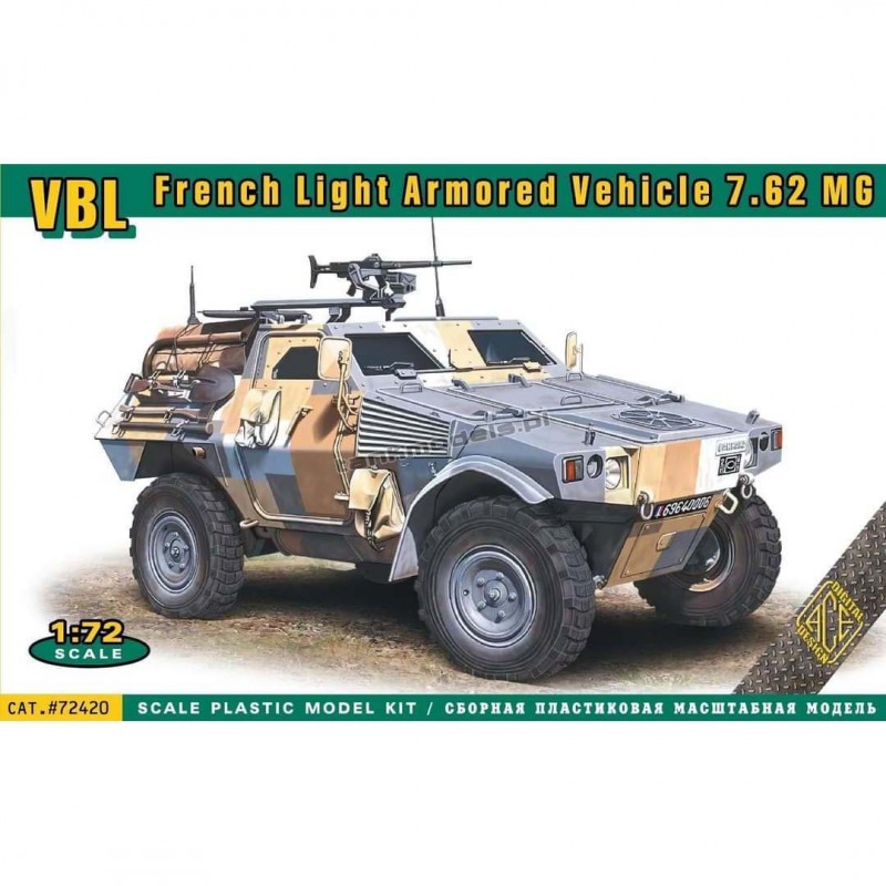 Panhard VBL (Light Armored vehicle) short chassie 7,62 MG - ACE 72420
