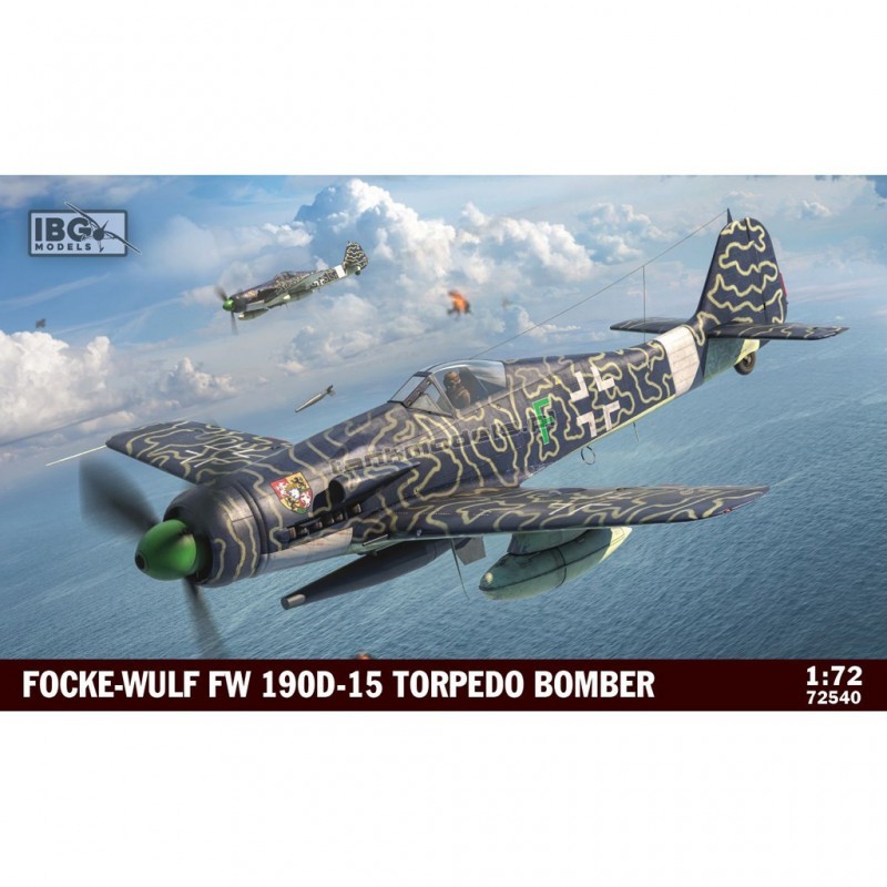 Focke-Wulf FW 190D-15 Torpedo Bomber - IBG 72540