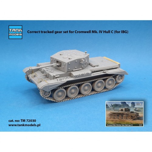Tank Models 72030 - Correct tracked Gear set Cromwell Mk. IV for IBG - TM72030 - sklep modelarski Tank Models