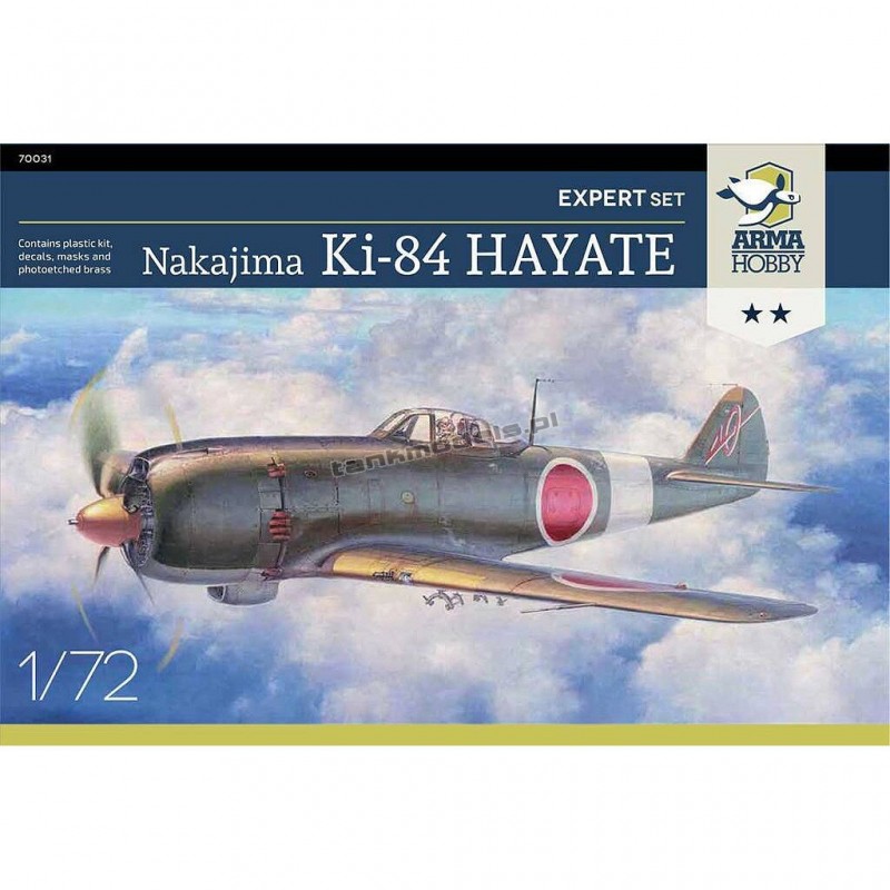 Nakajima Ki-84 Hayate Expert Set - Arma Hobby 70051