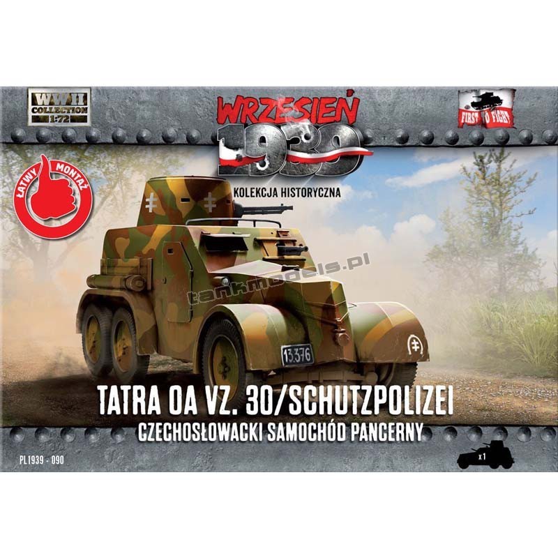 First To Fight PL1939-90 - Tatra OA vz. 30