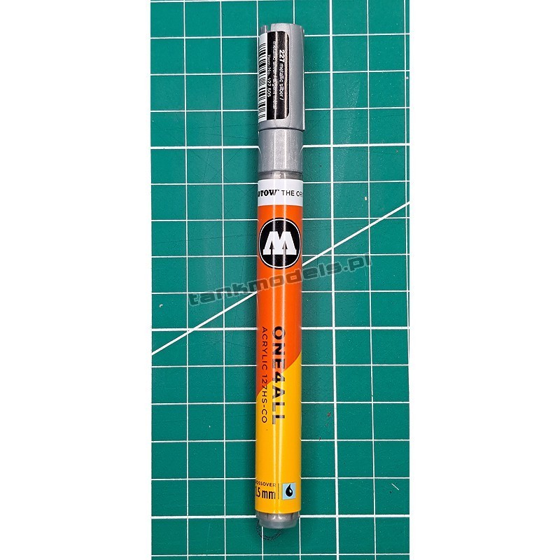 Molotow 127HS-CO-227 - Akrylowy marker Silver Metalic one4all 1,5mm