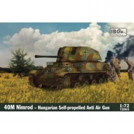 IBG 72063 - 40M Nimrod - Hungarian Self-propelled Anti Air Gun - hobby store Tank Models