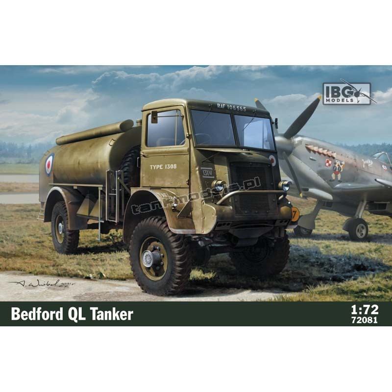IBG 72081 - Bedford QL Tanker - sklep modelarski Tank Models