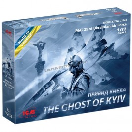 ICM 72140 - MiG-29 of Ukrainian Air Force The Ghost of Kyiv - ehobby store Tank Models