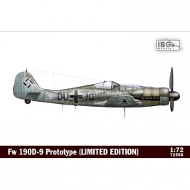 IBG 72558 - Focke-Wulf Fw 190D-9 Prototype (3D Parts / LIMITED EDITION) - ehobby store Tank Models
