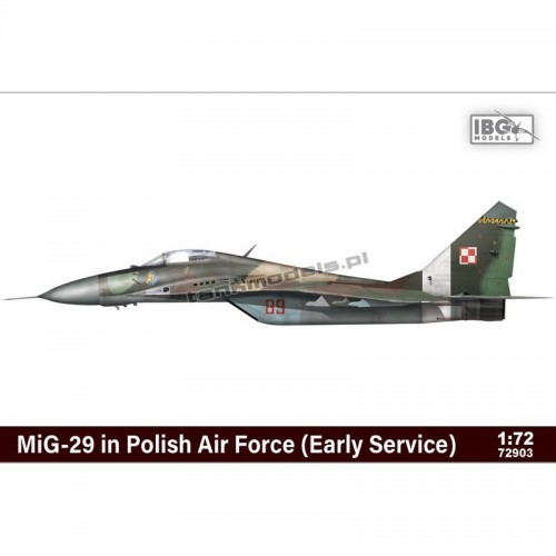 MiG-29 in Polish Air Force (3D Parts / LIMITED EDITION) - IBG 72903
