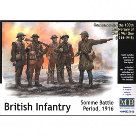 Master Box 35146 - British Infantry, Somme Battle Period, 1916 - ehobby store Tank Models