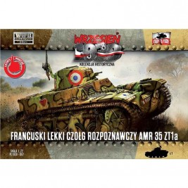 First To Fight PL1939-97 - AMR35 ZT1a French reconnaissance tank - hobby store Tank Models