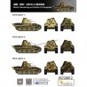 Vespid Models 720013 - Flakpanzer 341 3.7 cm Flakvierling auf Panther G - sklep modelarski Tank Models