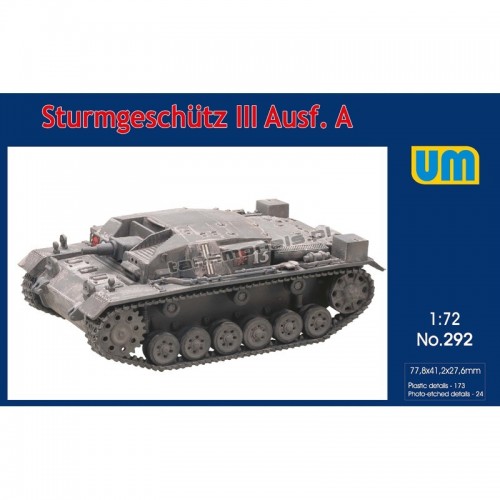 Unimodels 292 - Sturmgeschutz III Ausf. A - ehobby store Tank Models