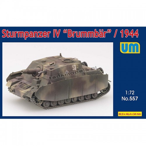 Sturmpanzer IV Brummbar - Unimodels 557