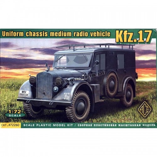 ACE 72260 - Kfz. 17 radio vehicle (DAK)