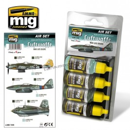 AMMO MIG-7209 - Luftwaffe WWII Late Colors - ehobby store Tank Models