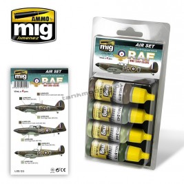 AMMO MIG-7215 - RAF WWII Early Colors - ehobby store Tank Models