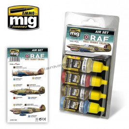 AMMO MIG-7225 - RAF WWII Desert Colors - ehobby store Tank Models