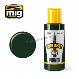 One Shot Primer Green (60 ml) - AMMO MIG 2028