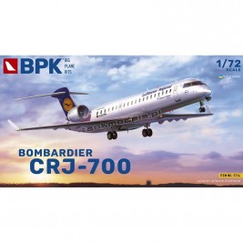 Big Planes Kits 7214 - Bombardier CRJ-700 Lufthansa / British Airways - BPK - sklep modelarski Tank Models