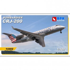 Big Planes Kits 14402 - Bombardier CRJ-200 American Eagle / Canadian Air - BPK14402 - hobby store Tank Models