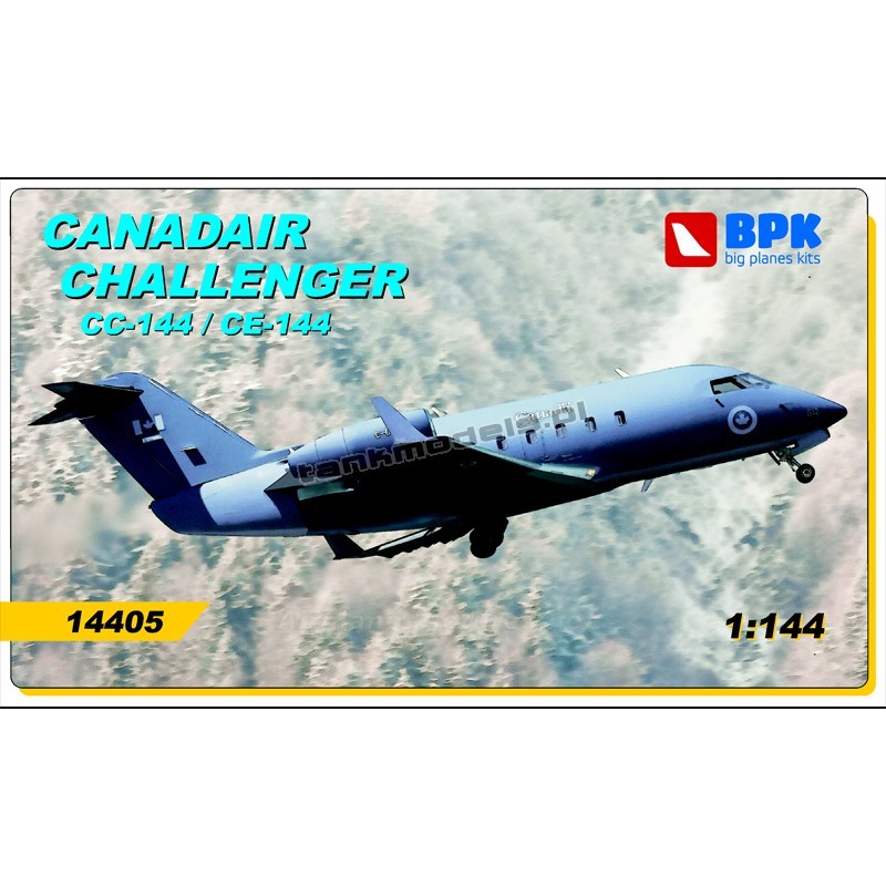 Big Planes Kits 14405 - Bombardier Canadair Challenger 600 - BPK - sklep modelarski Tank Models