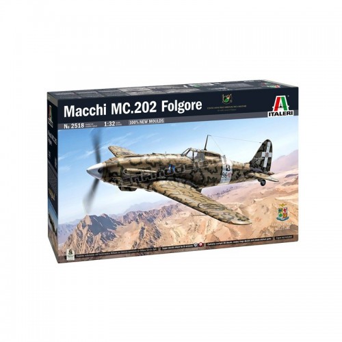 Italeri 2518 - Macchi MC.202 Folgore (1/32) - hobby store Tank Models