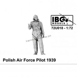IBG 72U018 - Polish Air Force Pilot 1939 (3d printed figure) - Polski Pilot 1939 - sklep modelarski Tank Models