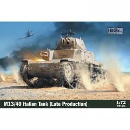 IBG Models 72125 - M13/40 Italian Tank (III series - late production) - sklep modelarski Tank Models