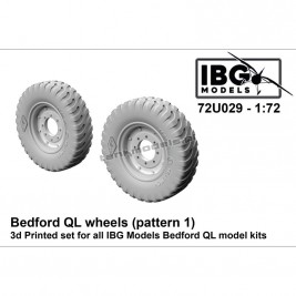 IBG Models 72U029 Koła do Bedford QL wzór 1 (druk 3D) - sklep modelarski Tank Models