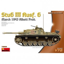 MiniArt 72105 StuG III Ausf. G March 1943 Prod - hobby store Tank Models