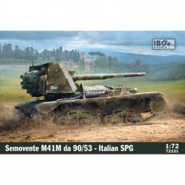 IBG Models 72131 - Semovente M41M da 90/53 Italian Selfpropelled Gun - hobby store Tank Models