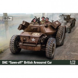 IBG Models 72146 - DAC "Sawn-off" British Armoured Car - sklep modelarski Tank Models