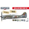 RAF 1941-1945 (6x17ml) - Hataka Hobby AS07 - sklep modelarski Tank Models