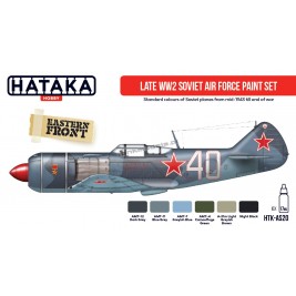 Soviet Air Force Late WW2 paint set - Hataka Hobby AS20 - hobby store Tank Models