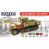 Hataka Hobby AS36 - 1945 WW2 German AFV | panel lighting set (6x17ml) - hobby store Tank Models