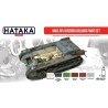 Hataka Hobby AS37 - WW2 AFV Interior Colours paint set (6x17ml) - hobby store Tank Models