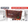Hataka Hobby AS45 - Brick buildings & ruins | diorama paint set (6x17ml) - hobby store Tank Models