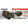 Hataka AS51 - US Army paint set (MERDC camouflage) (8x17ml) - sklep modelarski Tank Models