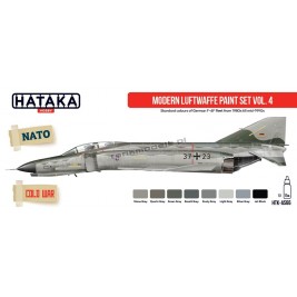 Hataka AS66 - Modern Luftwaffe paint set vol. 4 (6x17ml) - sklep modelarski Tank Models