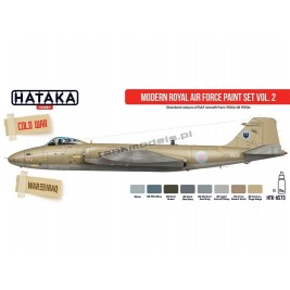 Hataka AS73 - Modern Royal Air Force paint set vol. 2 (8x17ml) - sklep modelarski Tank Models