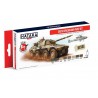 Hataka AS92 - South African Army paint set (8x17ml) - sklep modelarski Tank Models