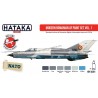 Hataka Hobby AS93 - Modern North Korean AF paint set (6x17ml) - hobby store Tank Models
