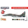 Hataka Hobby AS105 - MiG-29A/UB 4-colour scheme paint set (6x17ml) - hobby store Tank Models
