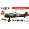 Hataka AS107 - WW2 Dutch AF paint set vol. 1 (6x17ml) - sklep modelarski Tank Models