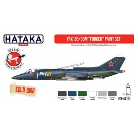 Hataka AS111 - Yak-38/38M "Forger" paint set (6x17ml) - sklep modelarski Tank Models